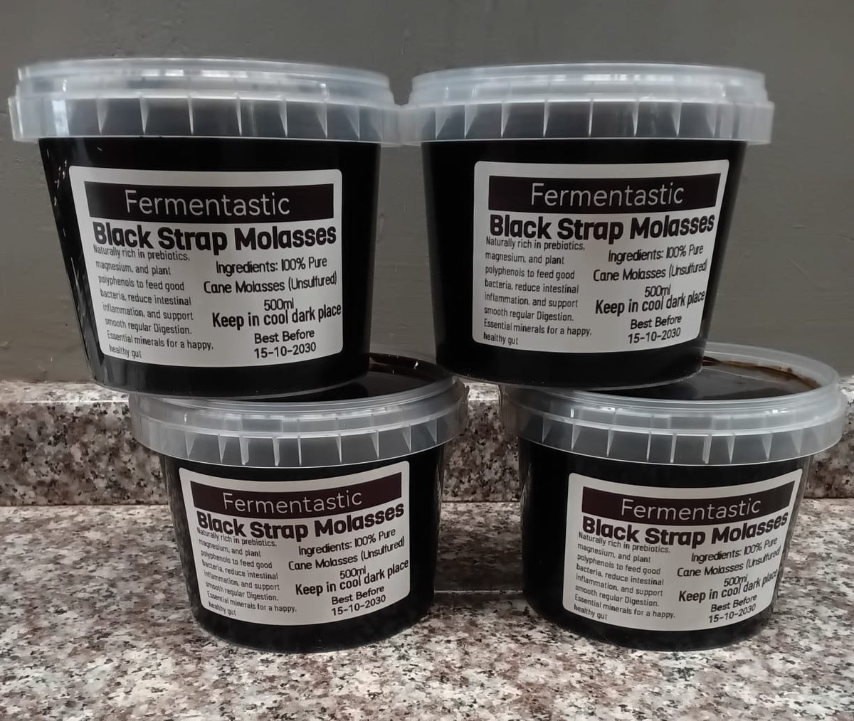 Pure Food-Grade Blackstrap Molasses 500ml