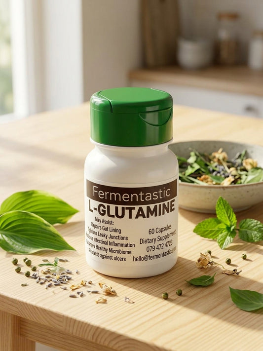 Fermentastic L-Glutamine (60 Capsules)