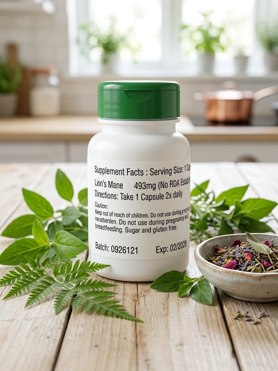 Fermentastic Lion’s Mane Capsules (60 Capsules)