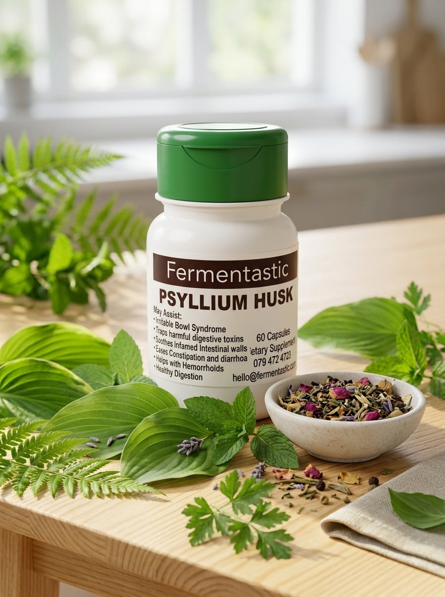 Fermentastic Psyllium Husk (60 Capsules)